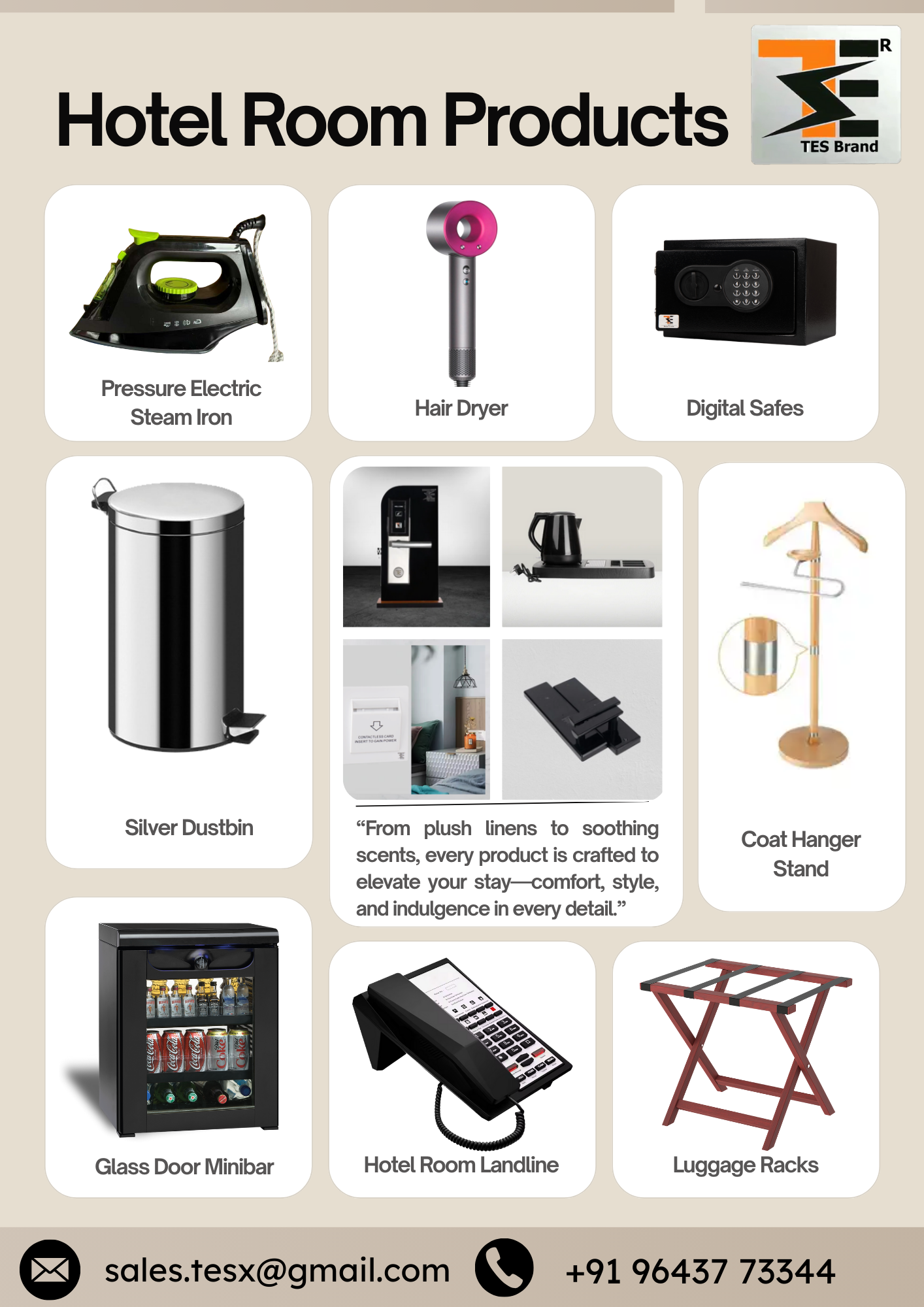 Best Hotel Lock Supplier & Manufacturer in India — TES Brand | TESX Industries | Tekno Electro Solutions Private Limited